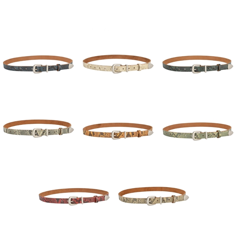 Formal Belt Leather Thin - M68A Ofis Giyim Için Trendy Resmi