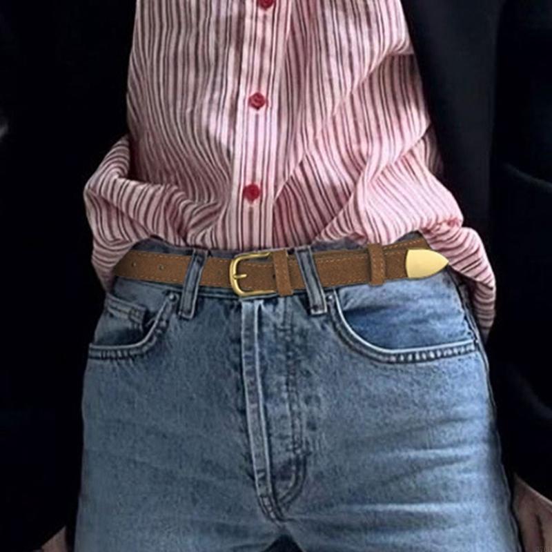Formal Belt Leather Thin - Deri Ince Kemer Pin Tokalı Basit