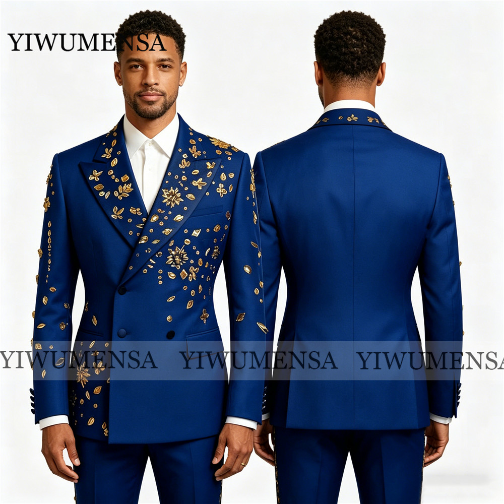 Parlak Kraliyet Mavisi Takım E - Men'S Formal Wear Jewelry incelemesi ve fiyatı