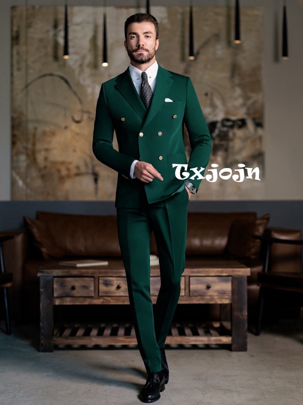 Yeşil Resmi Erkek Slim Fit Tak - Men Formal Wear Jacket incelemesi ve fiyatı
