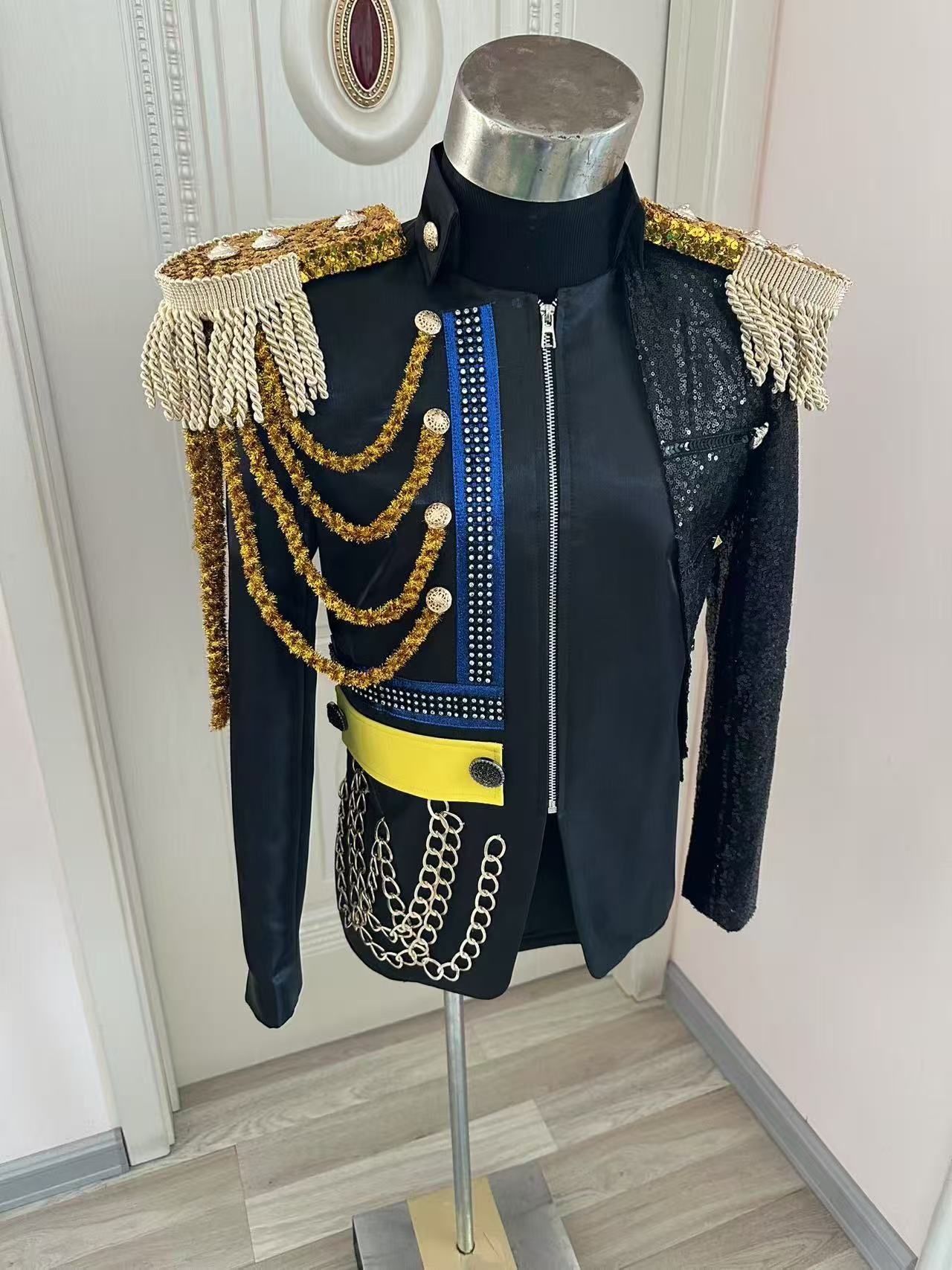 Yeni Erkek Püskül Kraliyet Cek - Men Formal Wear Jacket incelemesi ve fiyatı