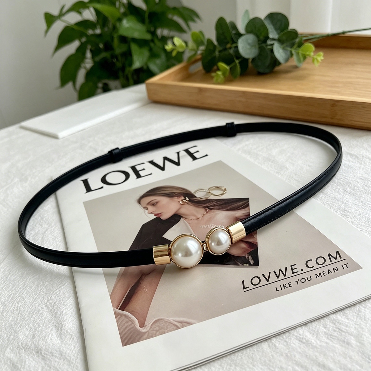 Kadın İnce PU Deri Bel Kemeri  - Formal Belt Leather Thin incelemesi ve fiyatı