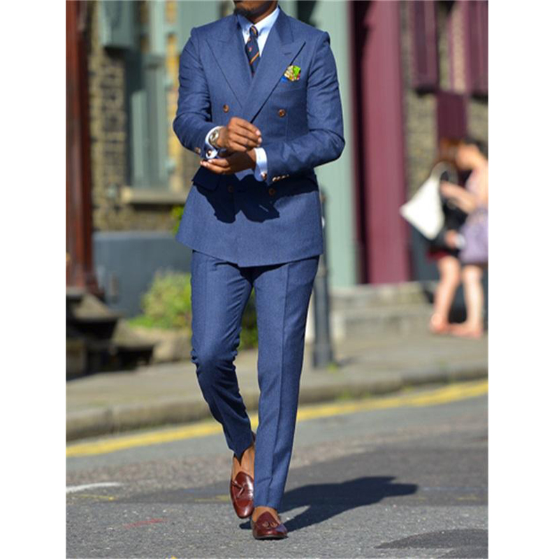 Koyu mavi resmi erkek takım el - Men Formal Wear Jacket incelemesi ve fiyatı