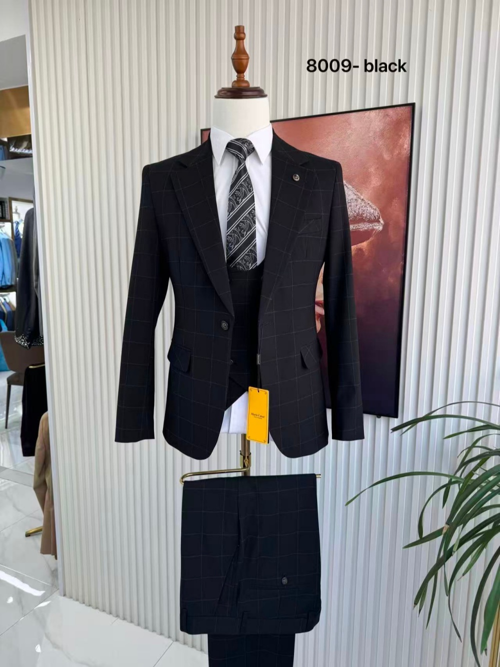 Erkek Ekose Smokin 3 Parça Cek - Men Formal Wear Jacket incelemesi ve fiyatı