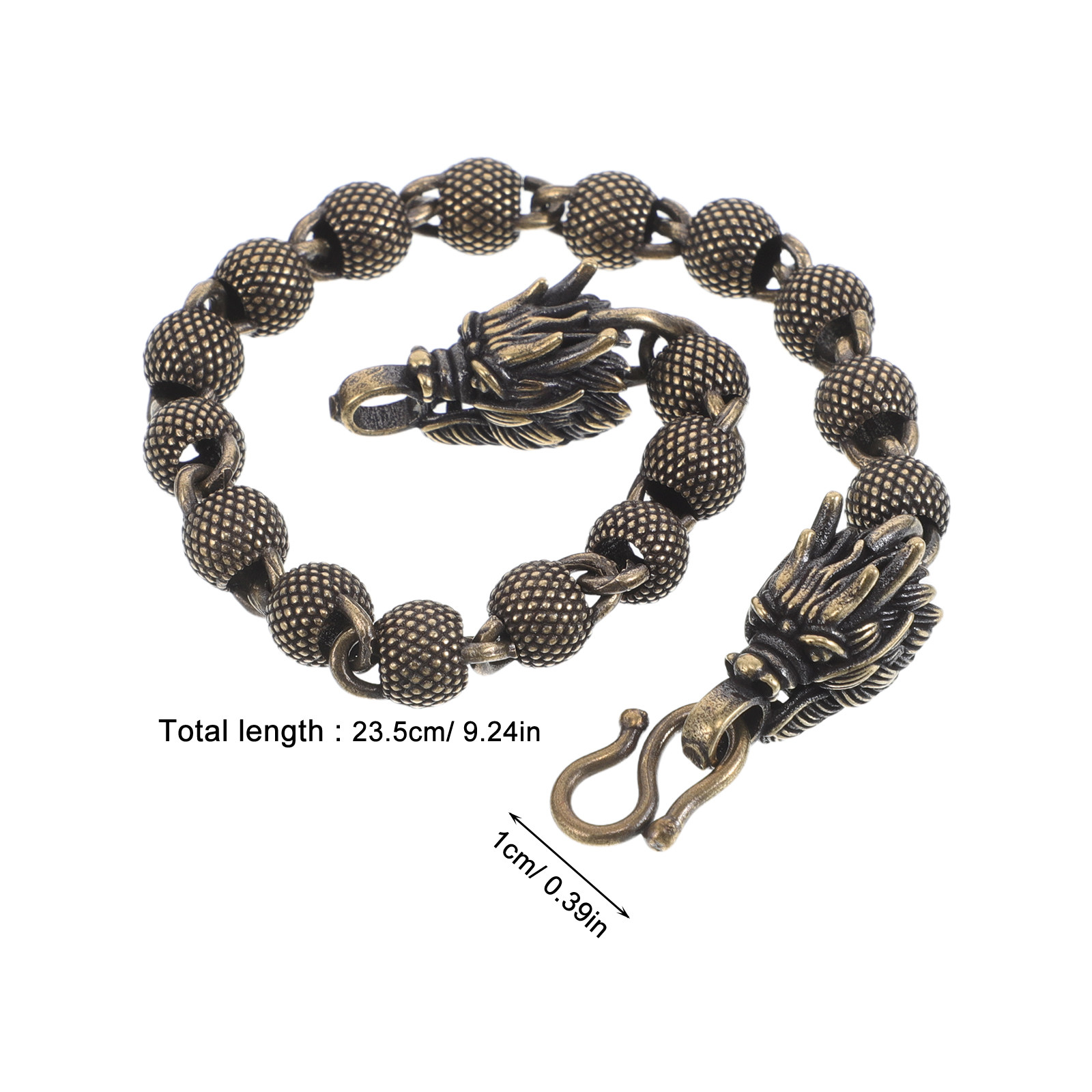 Bakır Ejderha Başı Bileklik Vi - Men'S Formal Wear Jewelry incelemesi ve fiyatı