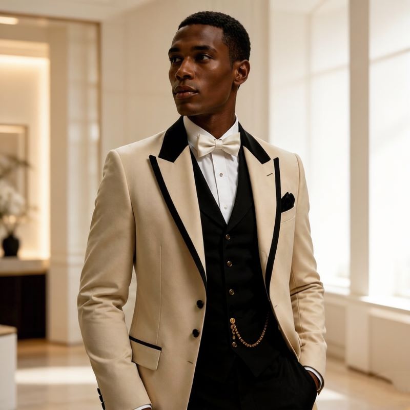 3 Parça Erkek Düğün Takımı Sli - Men Formal Wear Jacket incelemesi ve fiyatı
