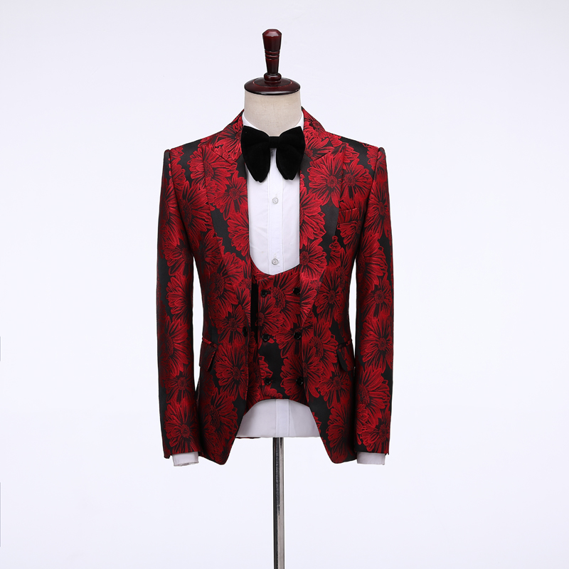 2026 Çiçek Desenli Erkek Takım - Men Formal Wear Jacket incelemesi ve fiyatı